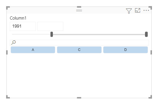 custom slicer - Microsoft Fabric Community