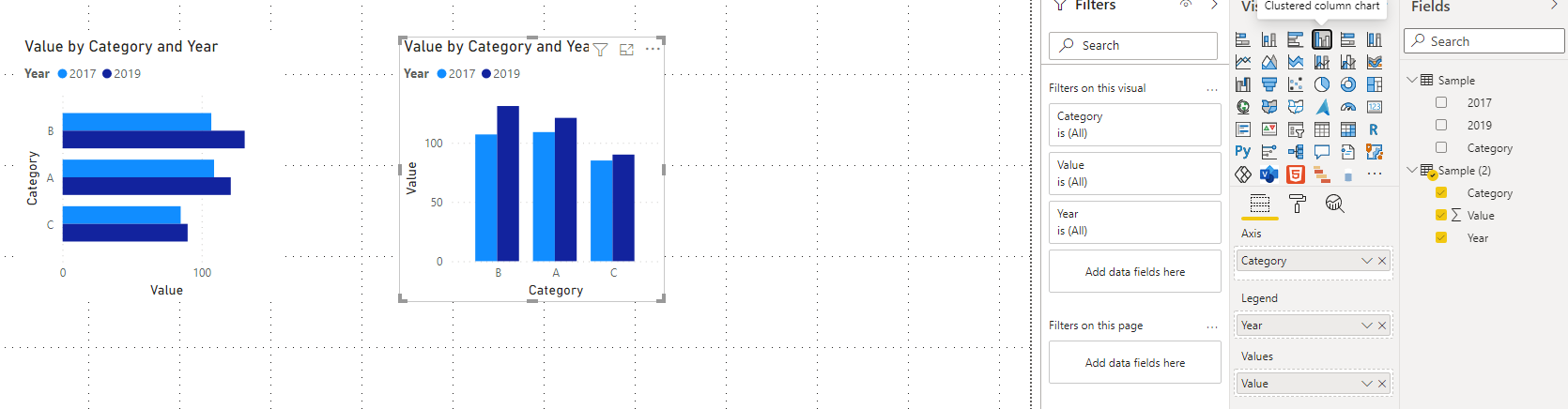 Solved: graph for comparison of votes - Microsoft Fabric Community