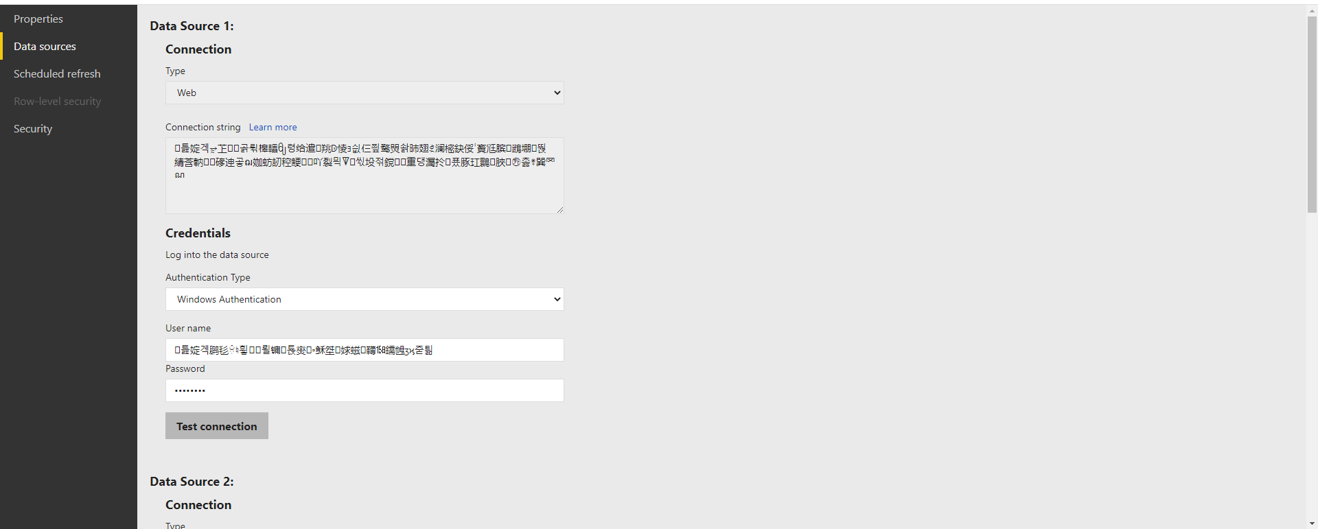 Data Connection and Credential Issue - Microsoft Fabric Community