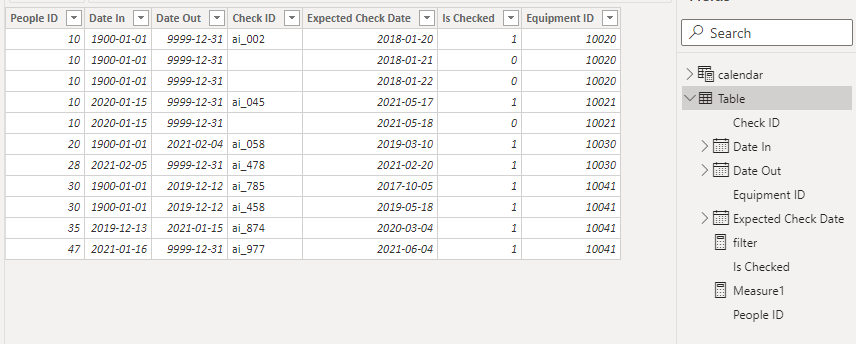 multiple date column in table with one slicer - Microsoft Fabric Community