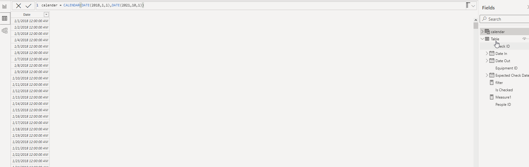 multiple date column in table with one slicer - Microsoft Fabric Community