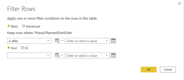 Solved: Filter table by field >= T-14 - Microsoft Fabric Community