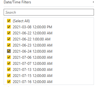 Solved: Filter table by field >= T-14 - Microsoft Fabric Community