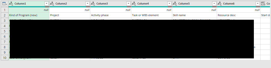 Not able to load whole data of a plain Excel into ... - Microsoft ...