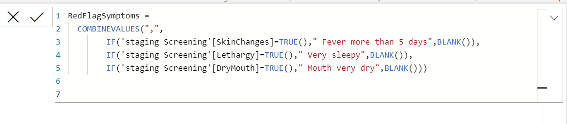 concatenate Text in direct query mode - Microsoft Fabric Community