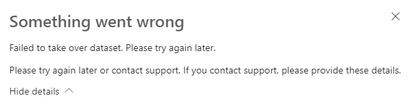 Error refreshing in the service but not when refre... - Microsoft ...