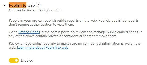 Solved: Content not available Publish on Web - Microsoft Fabric Community