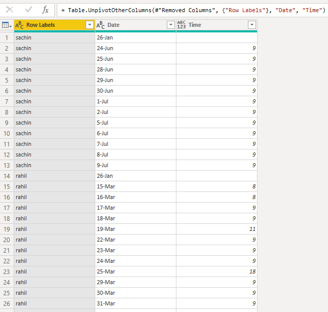 Solved: Last continoues sequence of a number row wise - Microsoft ...