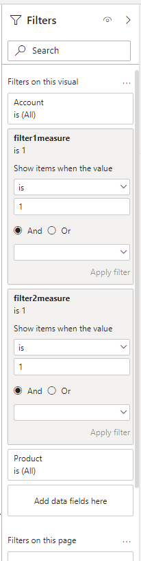 Solved: Filter + Anti Filter for a page - Microsoft Fabric Community
