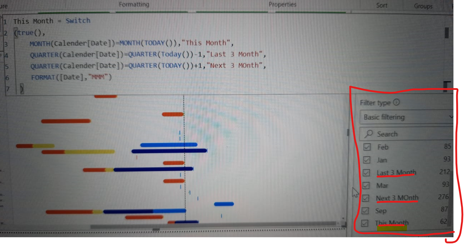 Solved: Cal.Column Filter for Current Month, Last 3 month ...