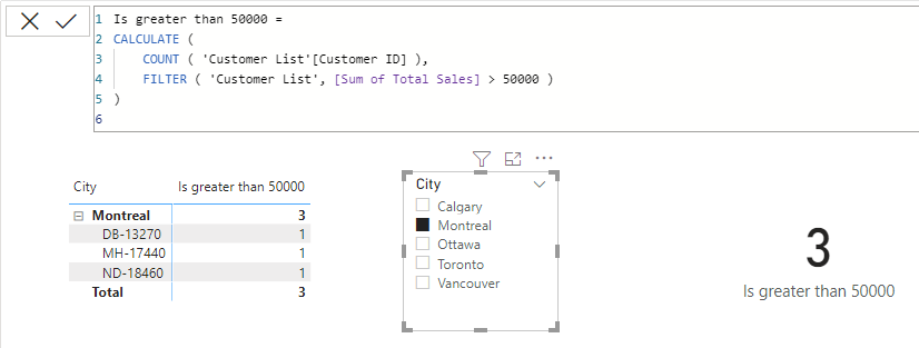 Solved: Card not showing count with filter - Microsoft Fabric Community