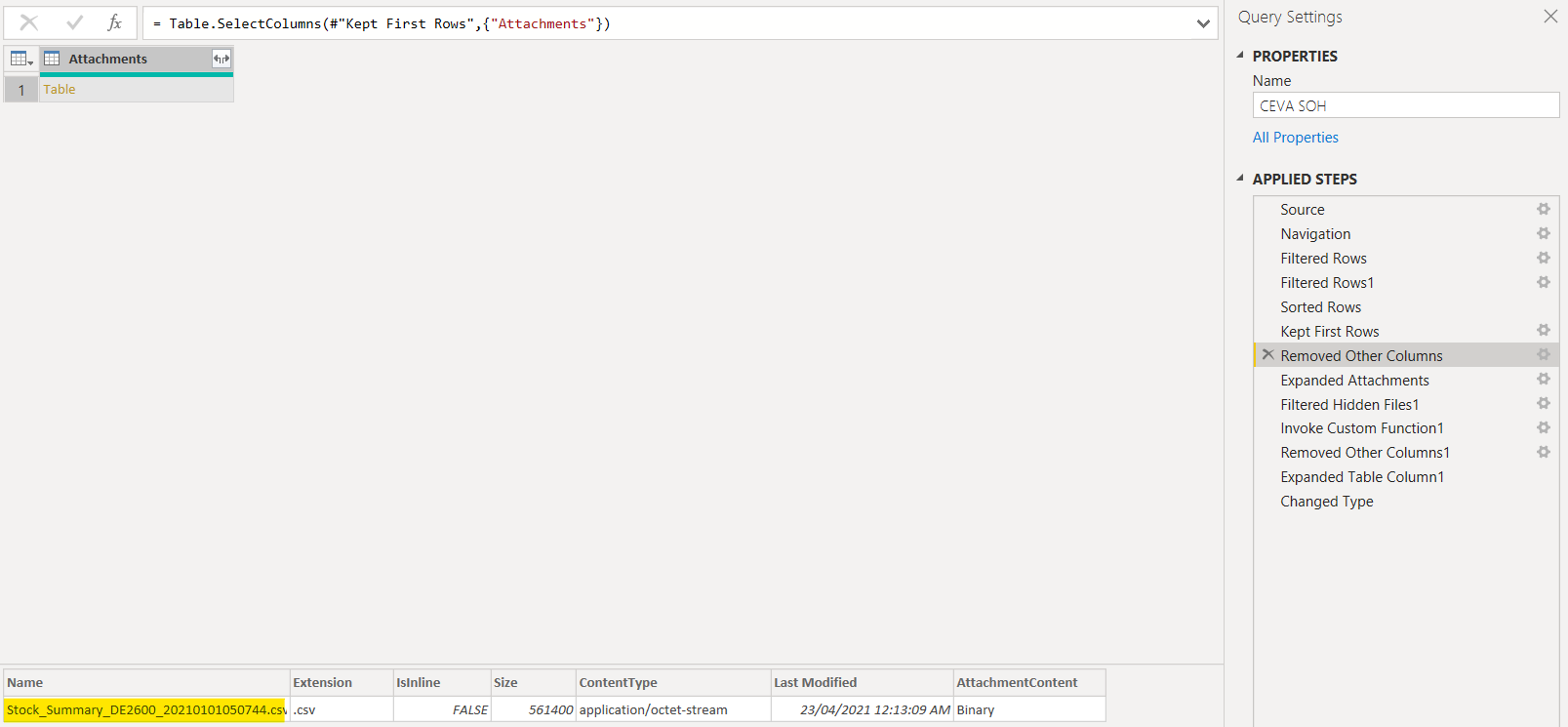 Sorting issue in Power Query editor Combine files - Microsoft Fabric ...