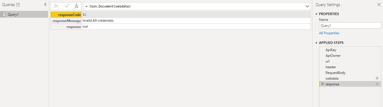 Solved: Using a REST API as a data source - POST Method On ...