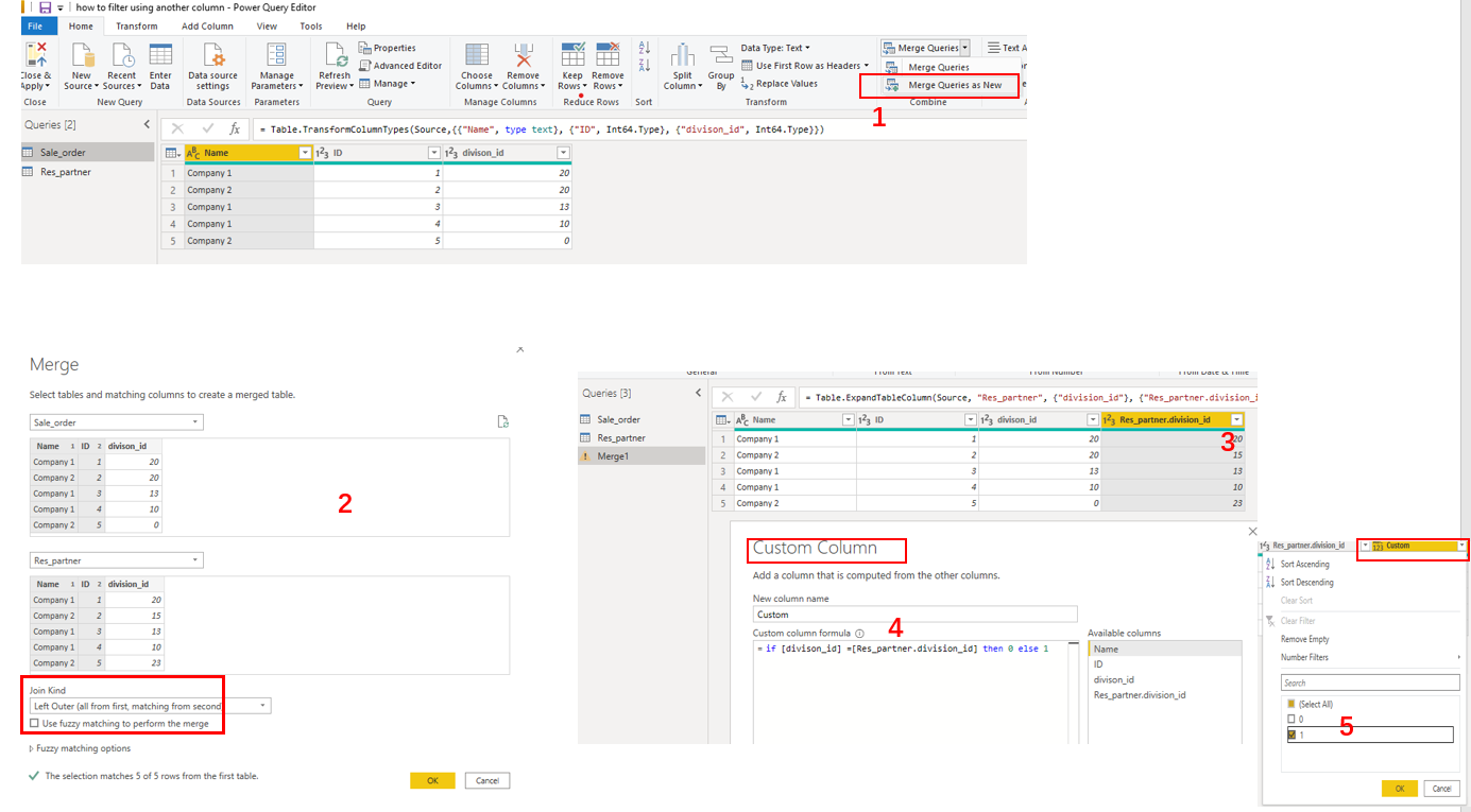 Solved: how to filter using another column - Microsoft Fabric Community
