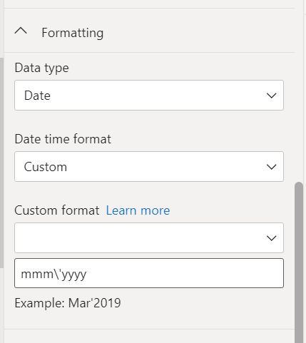 Format Date in Direct Query mode - Microsoft Fabric Community