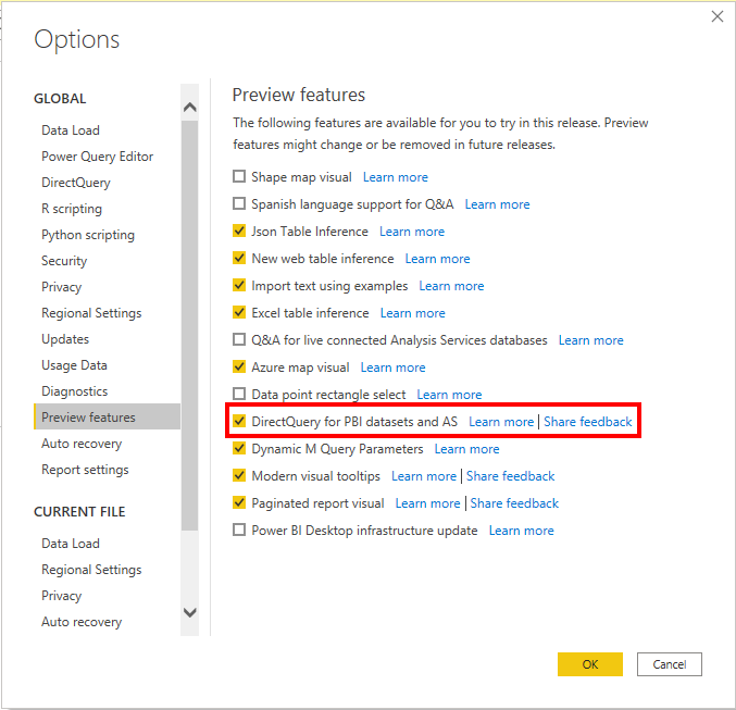 Solved: Composite models not working - Microsoft Fabric Community