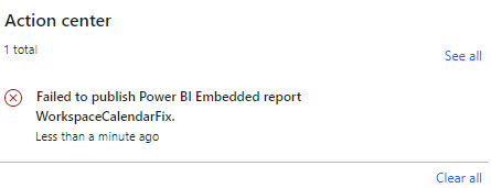 Failed to publish Power Bl Embedded report - Microsoft Fabric Community