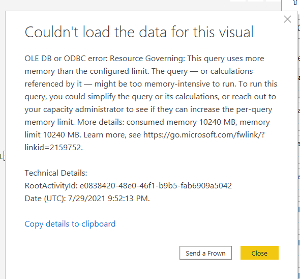 Solved: Poor Performance of Report - Microsoft Fabric Community