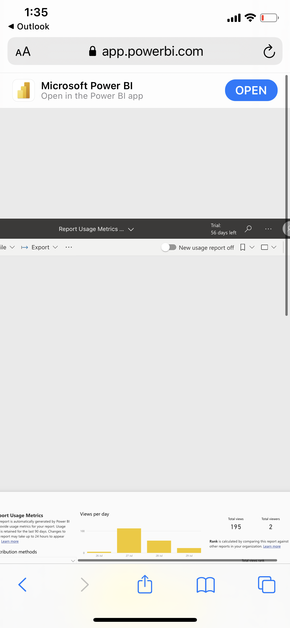 Solved: Report Usage Metrics Report - Microsoft Fabric Community