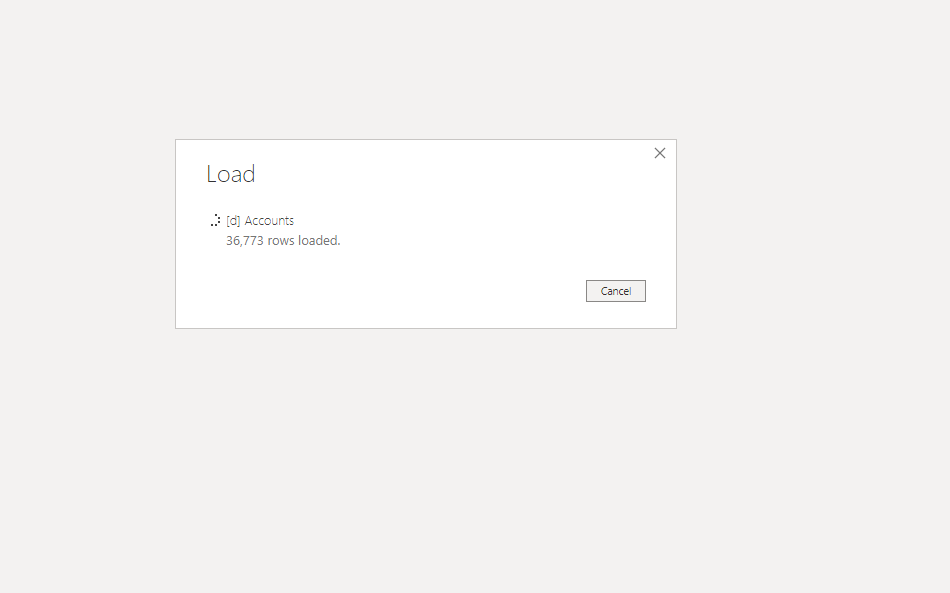 Query load stuck - Microsoft Fabric Community