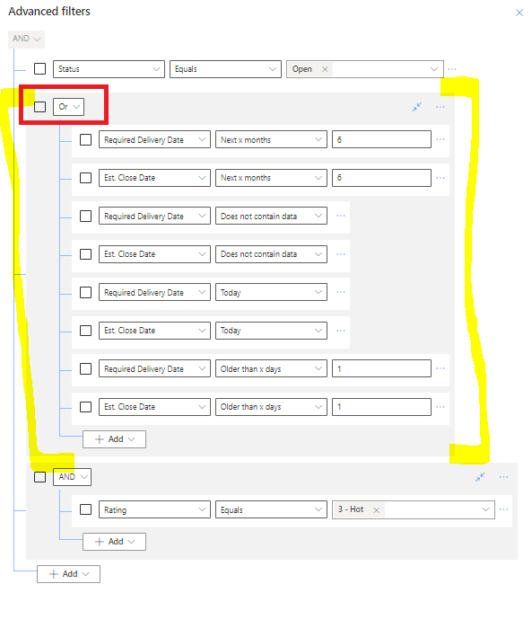 Replicating Dynamics 365 filters on DAX - Microsoft Fabric Community