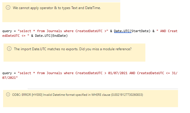 ODBC - Incremental refresh - Dataflow - Microsoft Fabric Community