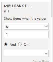 Topn N sorting for Stacked bar chart - Microsoft Fabric Community