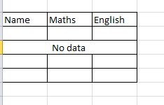 Solved: need to display message when there is no data - Microsoft ...