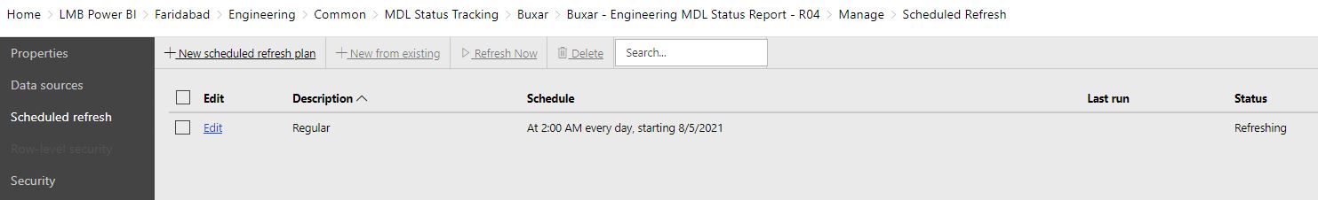Schedule Refresh is not working after Upgrading ve... - Microsoft ...
