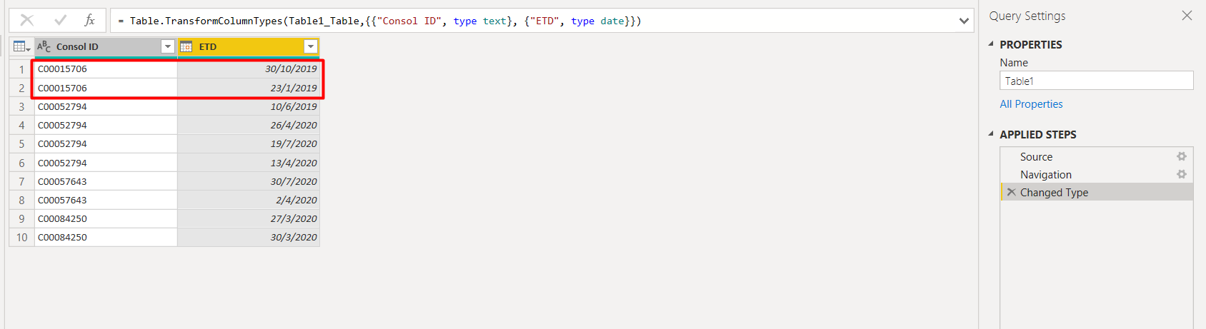 Solved: Filter the earliest date based on each ID - Microsoft Fabric ...