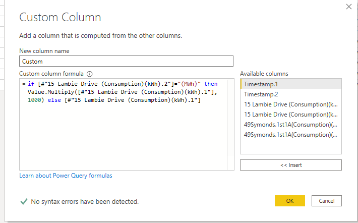 Solved: Changing column name in a table - Microsoft Fabric Community
