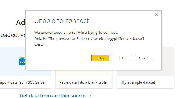 Web Connector Issue - Microsoft Fabric Community