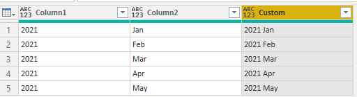 Solved: Merge top two cells of a column in Power Query - Microsoft ...