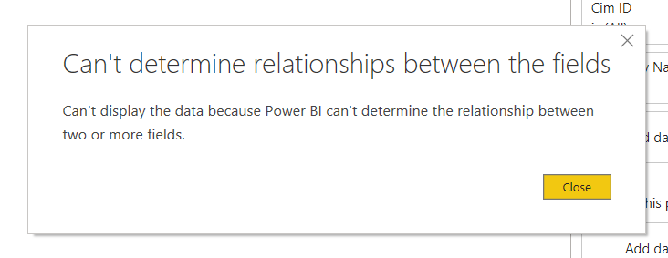 Relationship issue - Microsoft Fabric Community