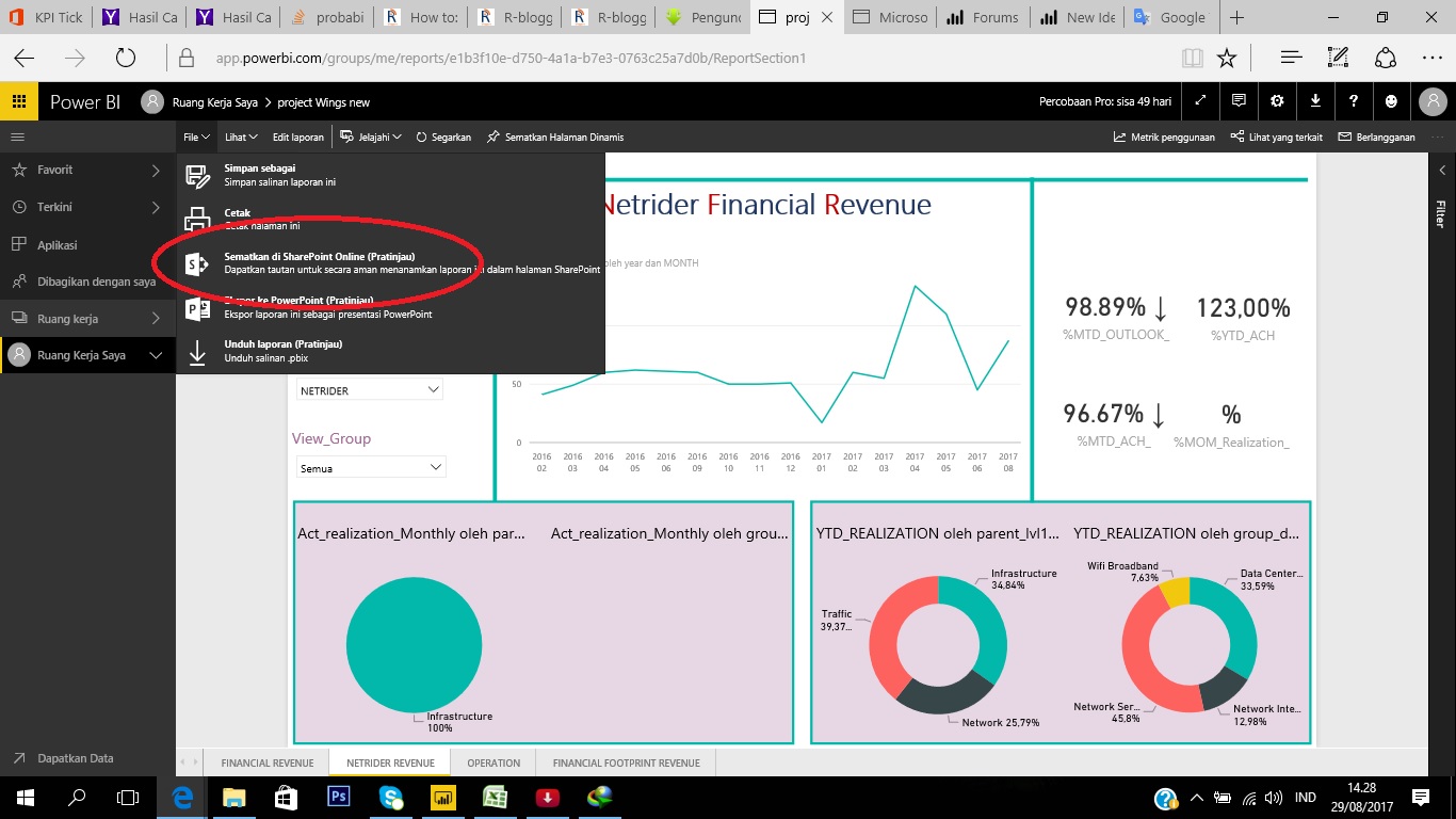 Solved: how to publish dashboard to website in power BI on ...