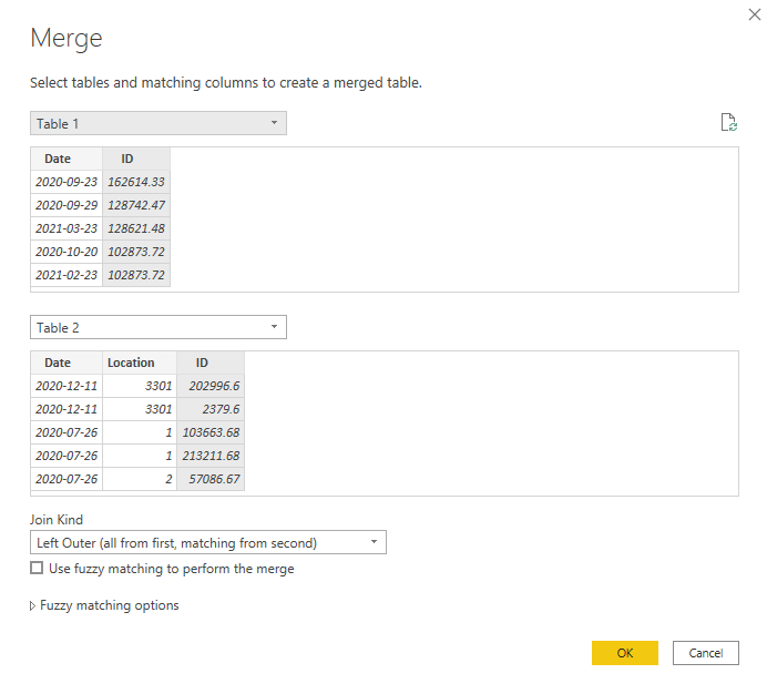 Solved: Lookup nearest date but not later - Microsoft Fabric Community
