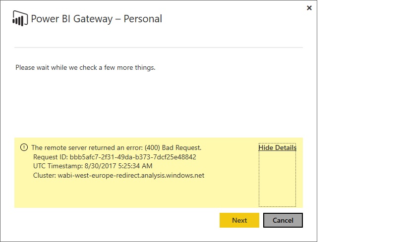 Solved: PowerBI Azure refresh not working - Microsoft Fabric Community