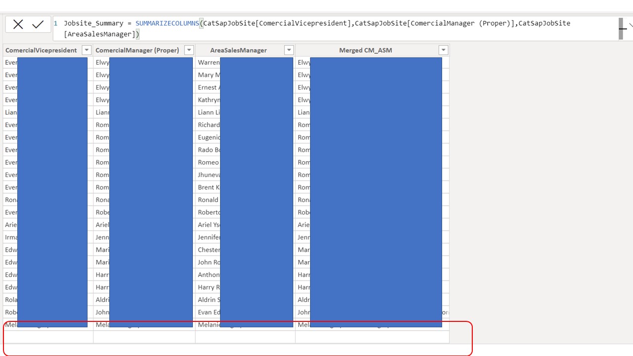 Solved: Exclue Blank Row in SUMMARIZECOLUMNS - Microsoft Fabric Community