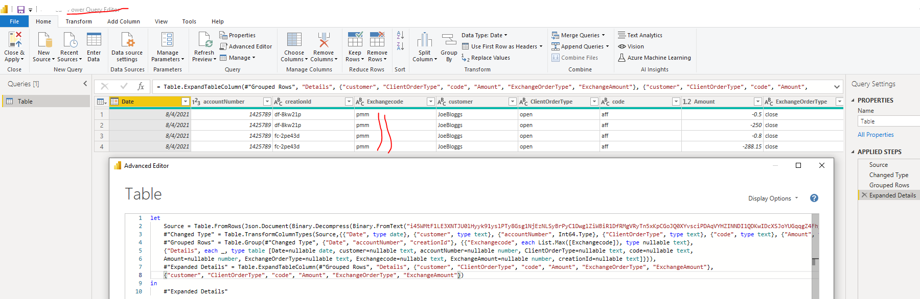 Solved: How to add different values from different rows th ...