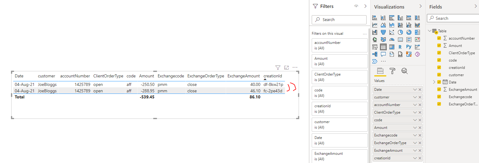 Solved: How to add different values from different rows th ...