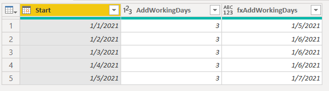 Solved: Adding 3 Workdays to a Date - Microsoft Fabric Community