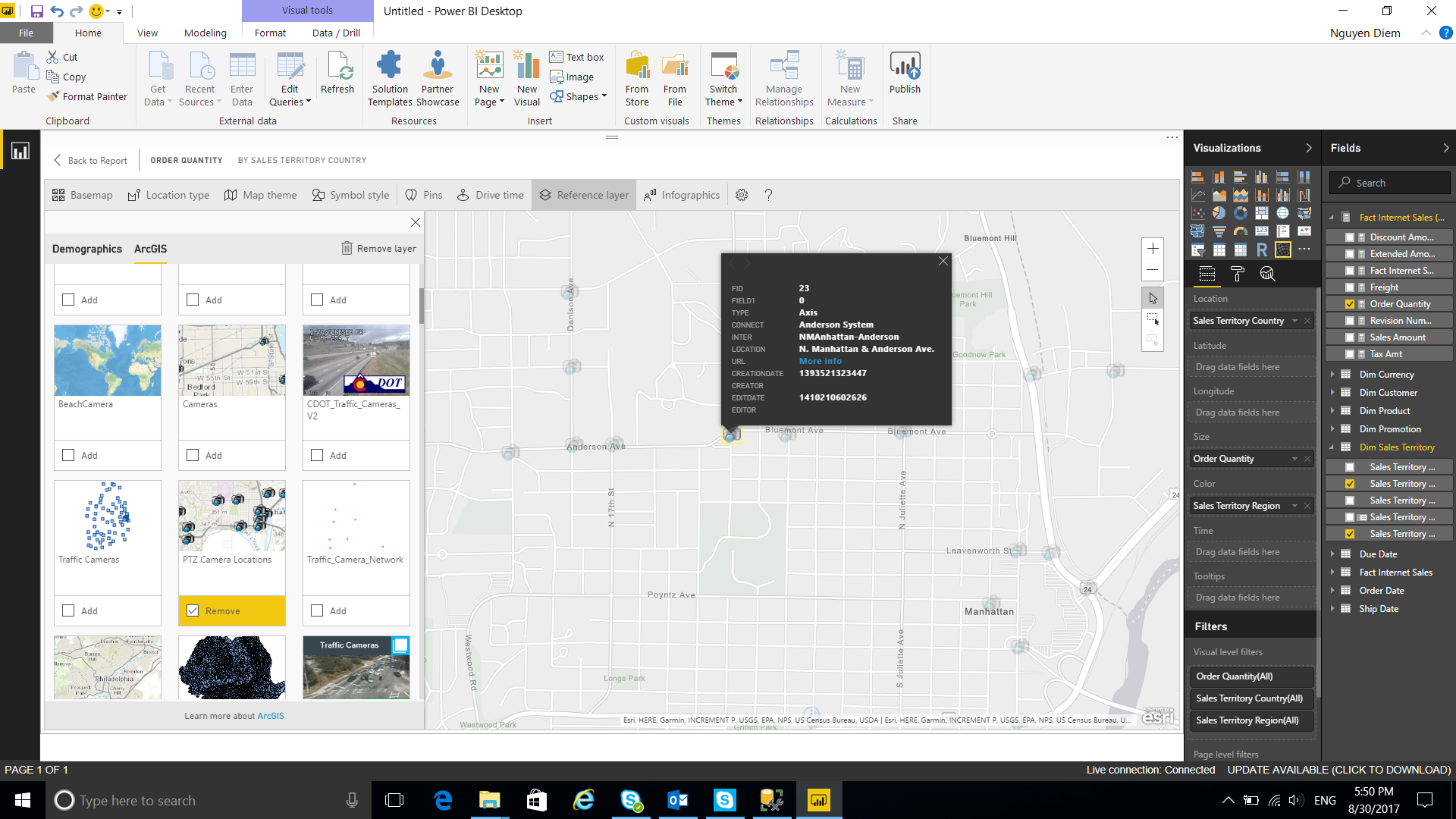 Solved: Create arcGIS map for some custom location - Microsoft Fabric ...