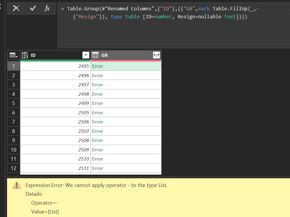 Solved: Filling Up Based on Other Column Value - Microsoft Fabric Community