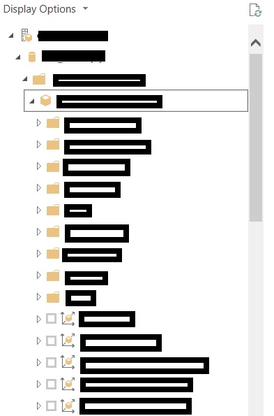 Solved: cube seen as tabular - import power bi - Microsoft Fabric Community