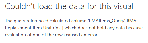Anyone know what this error means? - Microsoft Fabric Community