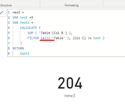 Formula in measure not working as expected - Microsoft Fabric Community