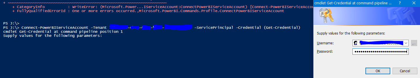 Connect by Powershell - Microsoft Fabric Community