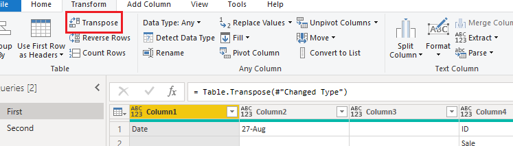 Solved: Split Table - Microsoft Fabric Community