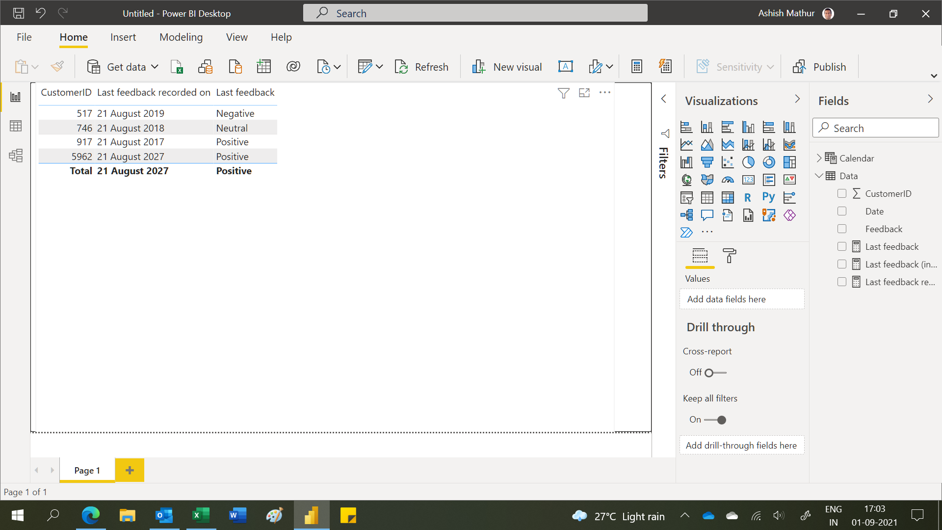 Solved: Reporting against the latest value - Microsoft Fabric Community