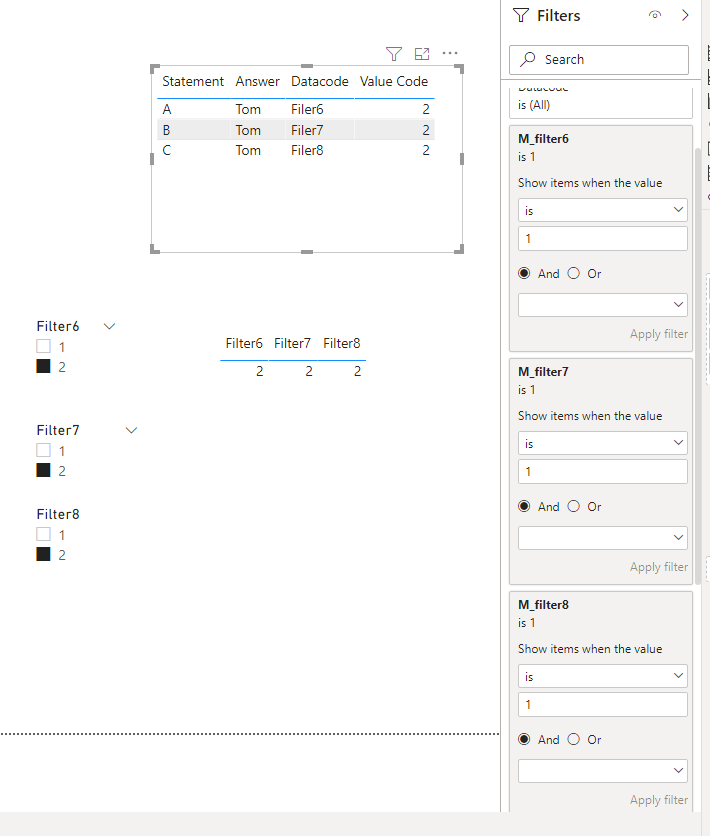 Solved: Slicer based on multiple columns - Microsoft Fabric Community